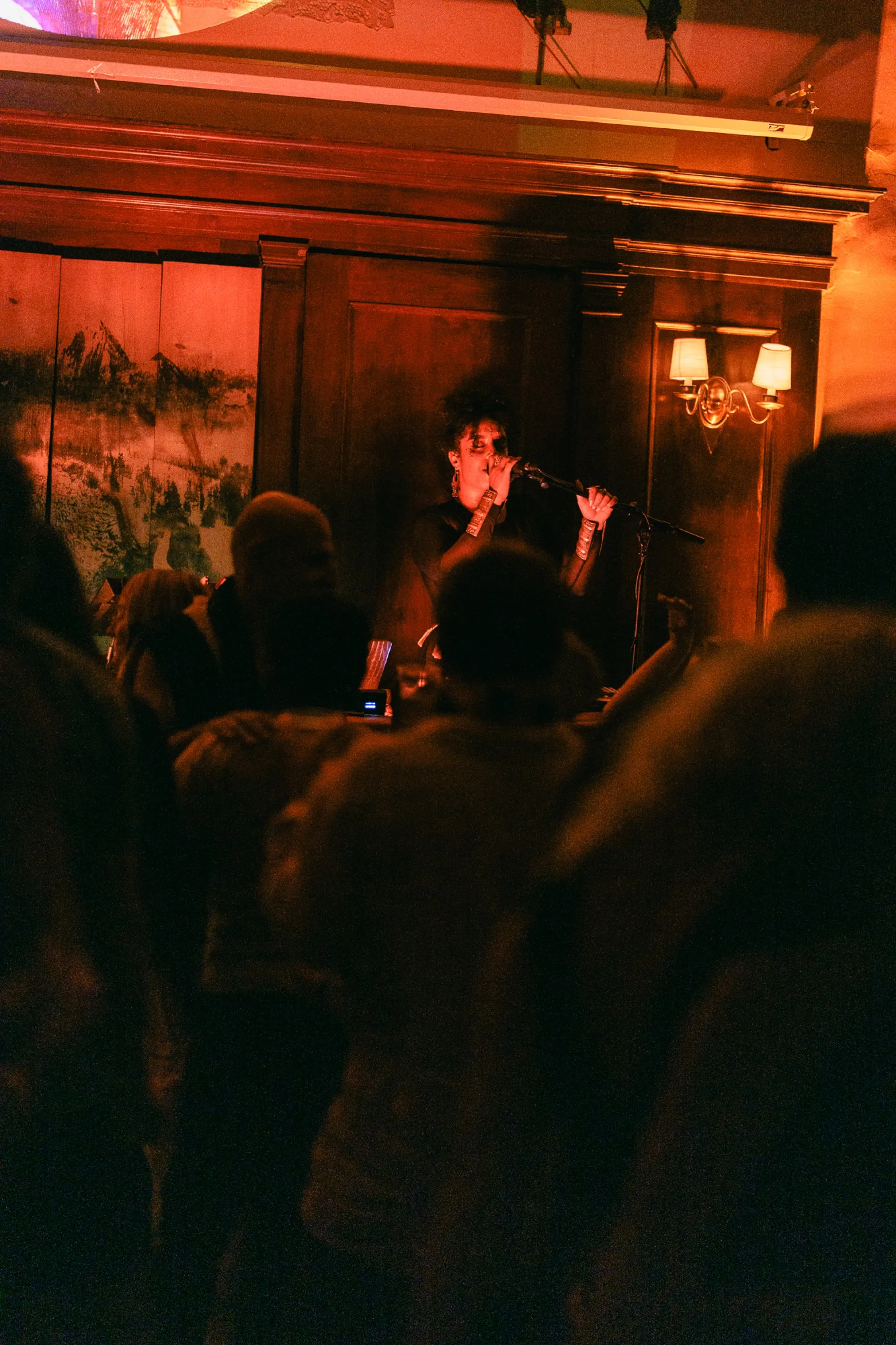 Global artist Benjamin Urbaez and DJ Dreeemy Dominican-American performer at Viewcy Harlem event